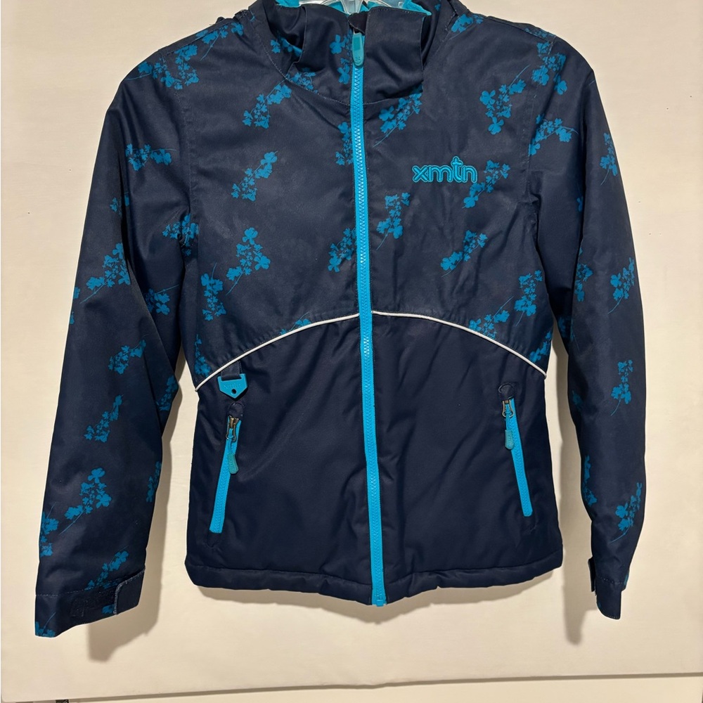 Blue and Teal Patterned Jacket